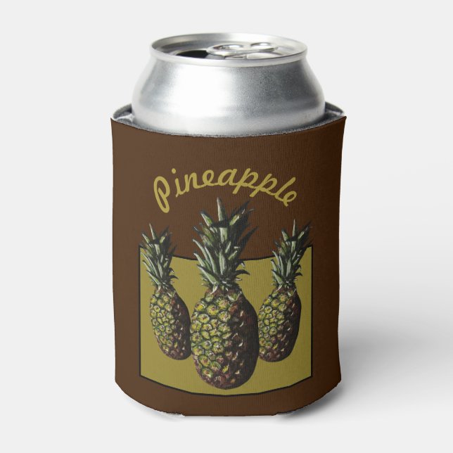 Enfriador De Latas Refrigerador de bebidas de piña (Lata Anverso)