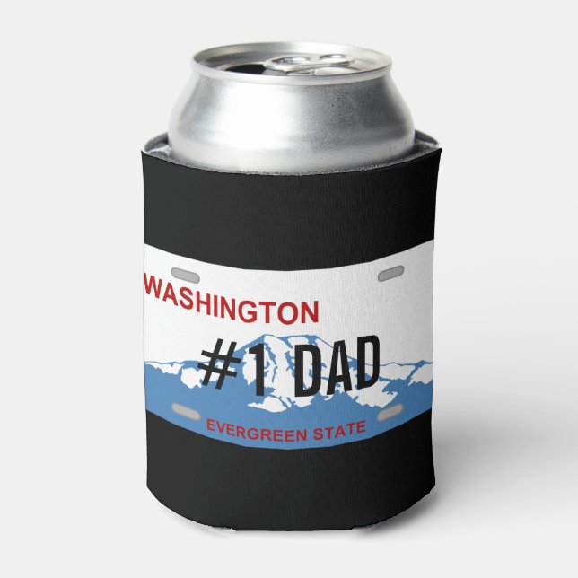 Enfriador De Latas Refrigerador de bebidas de placa de matrícula DAD  (Lata Anverso)