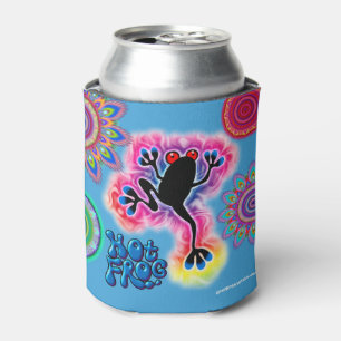 Enfriador De Latas Refrigerador de bebidas de ranas calientes psicodé