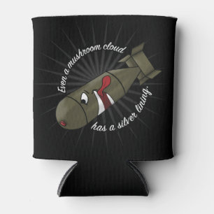 Enfriador De Latas Refrigerador de bebidas de revestimiento plateado