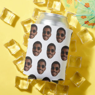 Enfriador De Latas Refrigerador de bebidas de rostro personalizado, f
