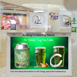 Enfriador De Latas Refrigerador de bebidas de San Patricio