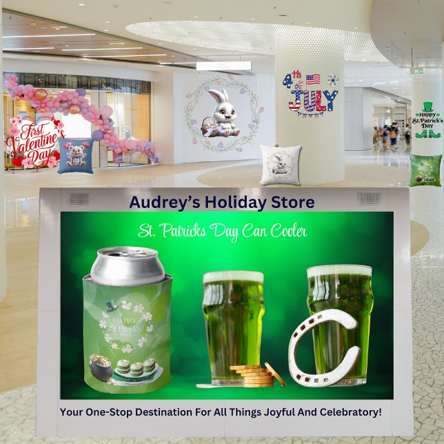 Enfriador De Latas Refrigerador de bebidas de San Patricio (Subido por el creador)