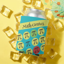 Refrigerador de bebidas De Símbolos De Pi Temático
