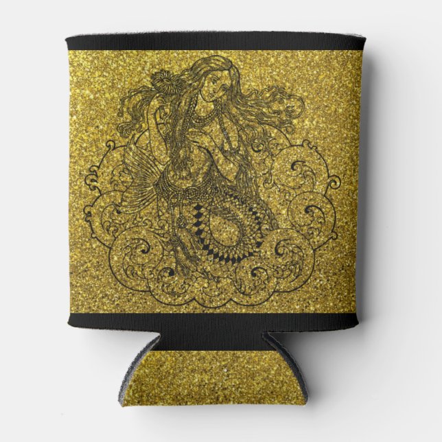 Enfriador De Latas Refrigerador de bebidas de Sirenas (Anverso)