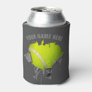 Enfriador De Latas Refrigerador de bebidas de tenis desgarrado