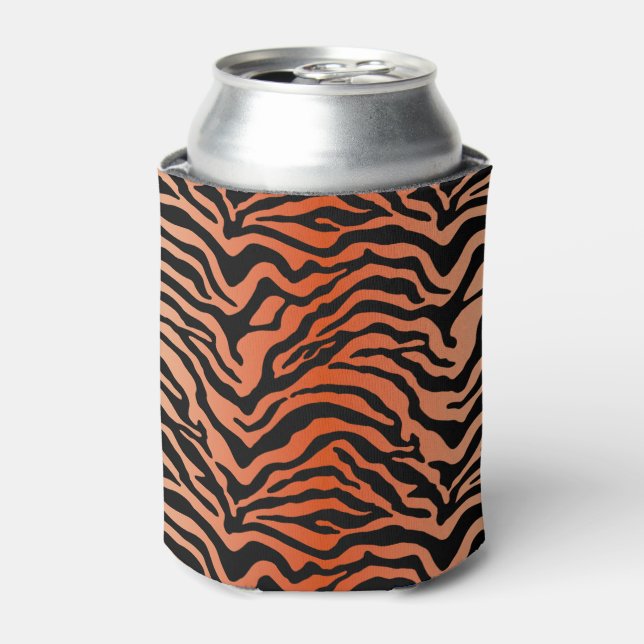 Enfriador De Latas Refrigerador de bebidas de tira de tigre (Lata Anverso)