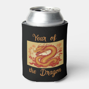 Enfriador De Latas Refrigerador de bebidas del año del dragón
