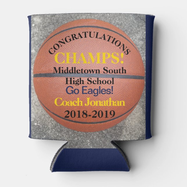 Enfriador De Latas Refrigerador de bebidas del entrenador del equipo  (Anverso)