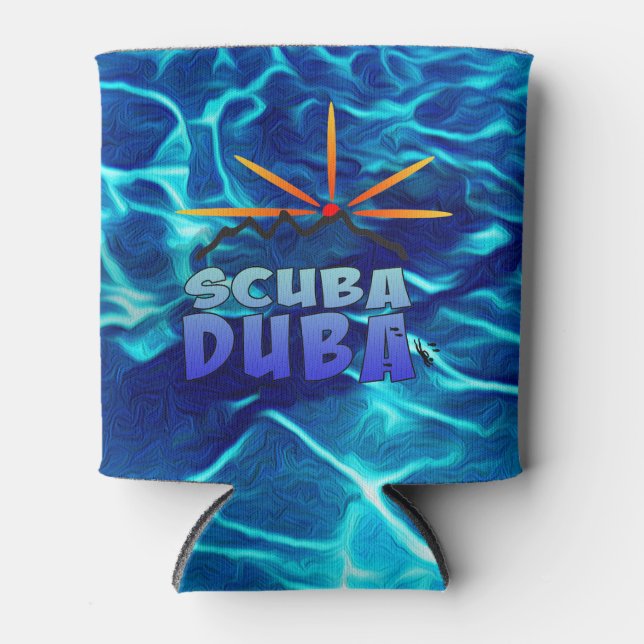 Enfriador De Latas Refrigerador de bebidas del Mar Rojo de Scuba Duba (Anverso)
