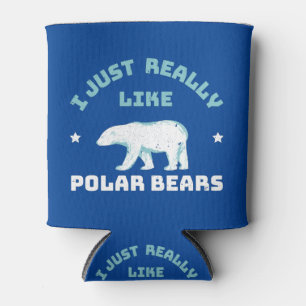 Enfriador De Latas Refrigerador de bebidas del oso polar