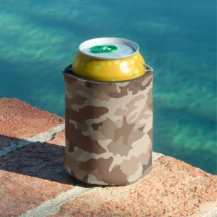 Enfriador De Latas Refrigerador de bebidas-Desierto Camo