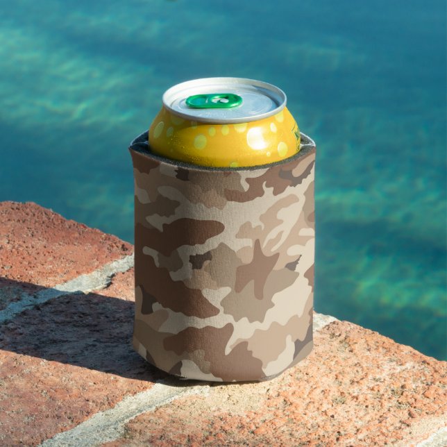 Enfriador De Latas Refrigerador de bebidas-Desierto Camo (Piscina in situ)