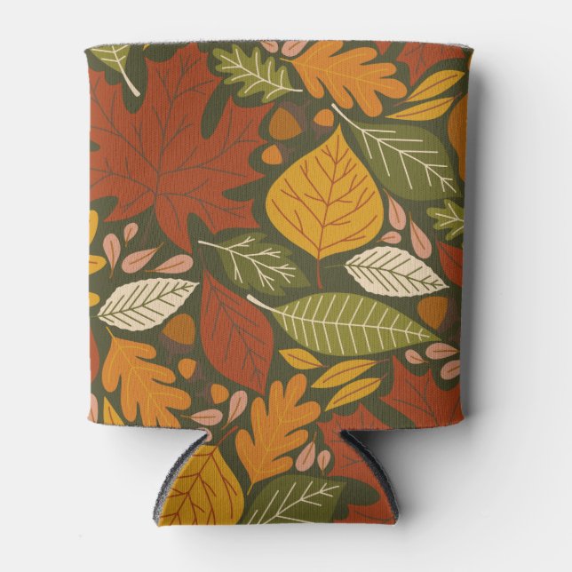 Enfriador De Latas Refrigerador de bebidas Fall Foliage (Anverso)
