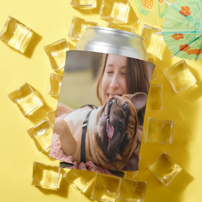 Enfriador De Latas Refrigerador de bebidas fotográfico personalizado  (Verano in situ)