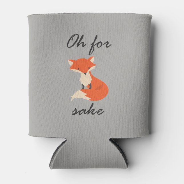 Enfriador De Latas Refrigerador de bebidas Fox Sake (Anverso)