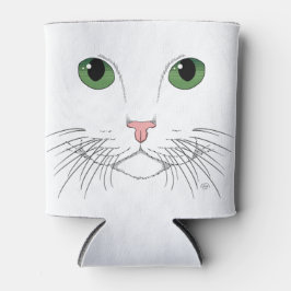 Enfriador De Latas Refrigerador de bebidas Gato Oído Verde