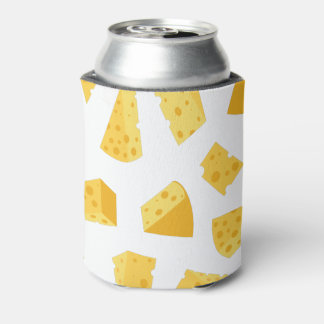 Enfriador De Latas Refrigerador de bebidas impreso de patrón de queso