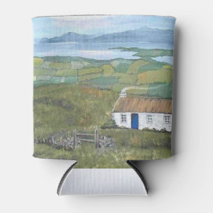 Enfriador De Latas Refrigerador de bebidas irlandés aislado