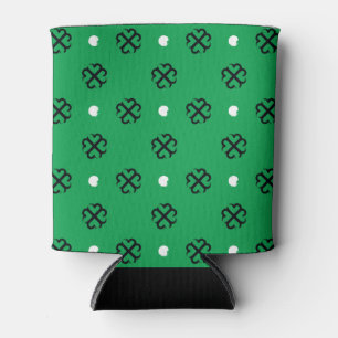 Enfriador De Latas Refrigerador de bebidas Lucky Hearts Shamrock