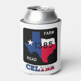 Enfriador De Latas Refrigerador de bebidas Patriótica Celina, Texas y