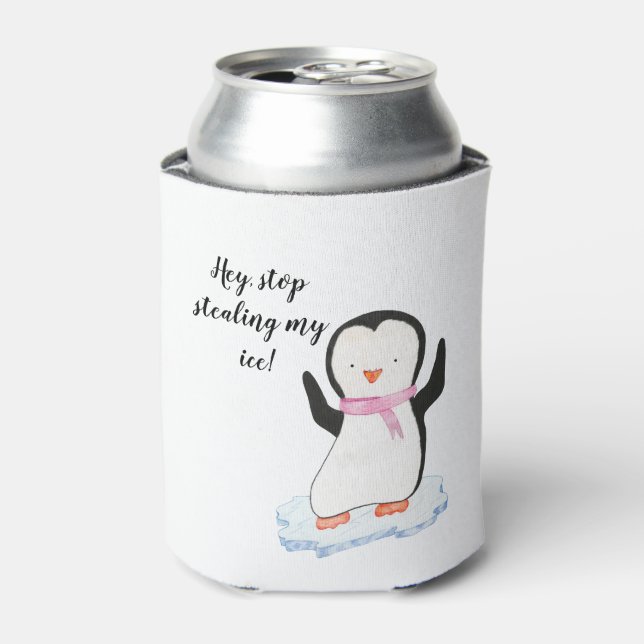 Enfriador De Latas Refrigerador de bebidas Penguin (Lata Anverso)