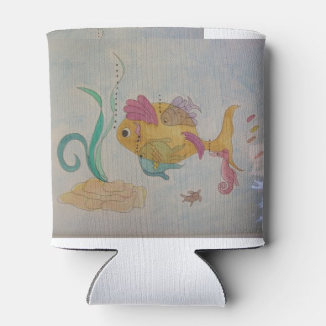 Enfriador De Latas refrigerador de bebidas personalizado (Reverso)