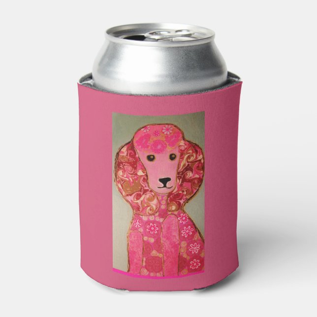 Enfriador De Latas Refrigerador de bebidas personalizado con perro de (Lata Anverso)