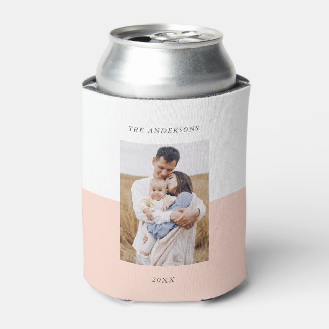 Enfriador De Latas Refrigerador de bebidas personalizado de fotografí (Lata Anverso)