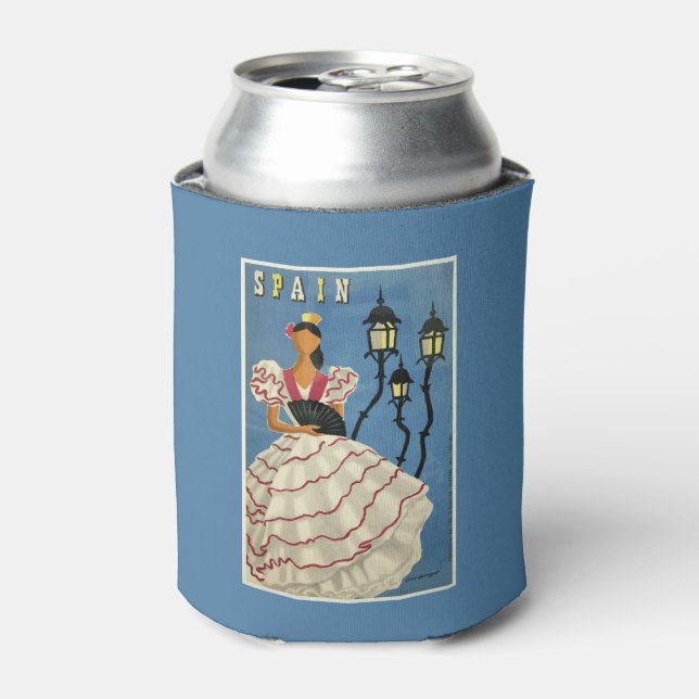 Enfriador De Latas Refrigerador de bebidas personalizado de Viajes de (Lata Anverso)
