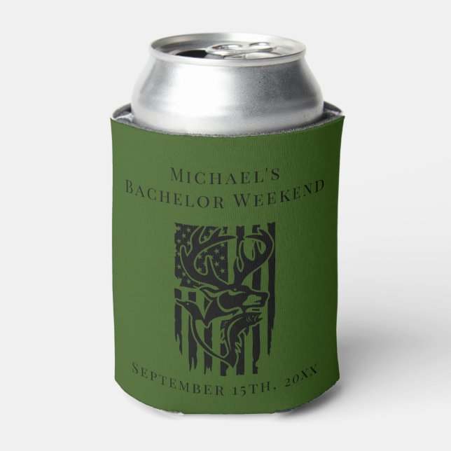 Enfriador De Latas Refrigerador de bebidas personalizado | Fin de sem (Lata Anverso)