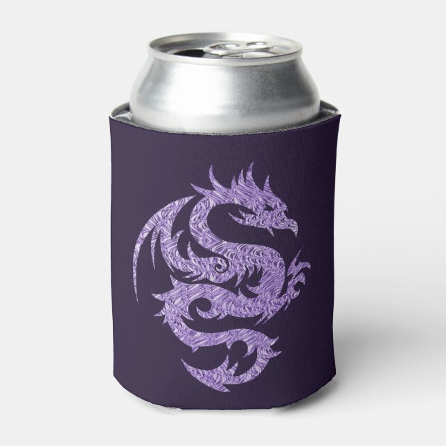 Enfriador De Latas Refrigerador de bebidas Purple Dragon (Lata Anverso)