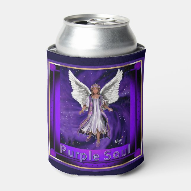 Enfriador De Latas Refrigerador de bebidas Purple Soul (Lata Anverso)