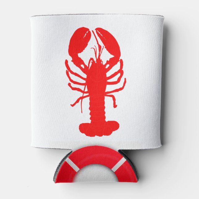 Enfriador De Latas Refrigerador de bebidas Red Lobster (Anverso)