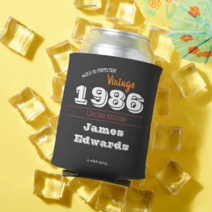 Enfriador De Latas Refrigerador de bebidas retro vintage 1986 - 40 cu