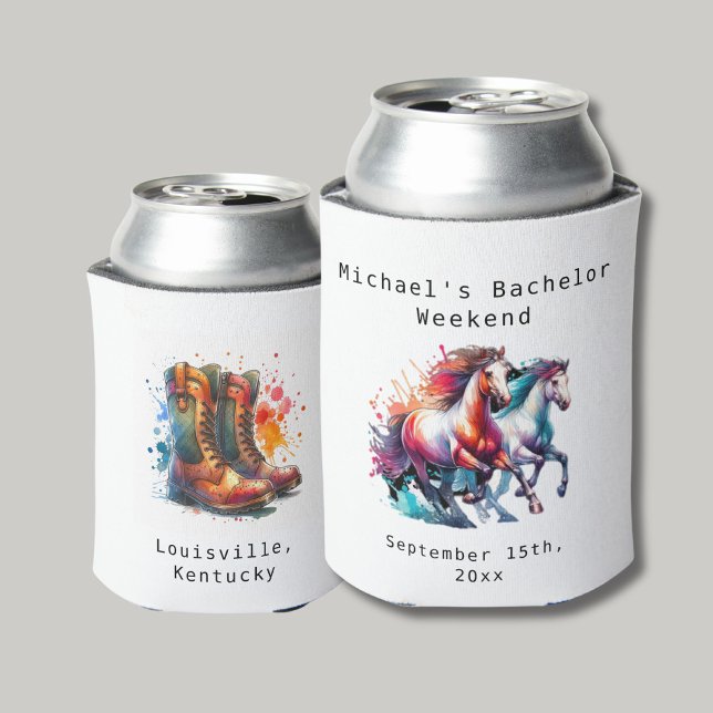 Enfriador De Latas Refrigerador de bebidas Rodeo | Fiesta de bachille (Subido por el creador)