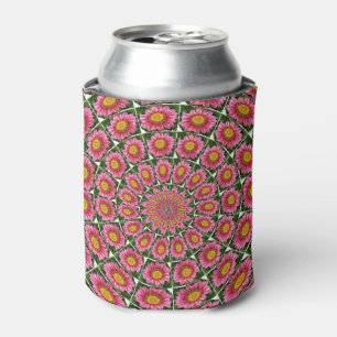 Enfriador De Latas Refrigerador de bebidas Rosa-Gazania