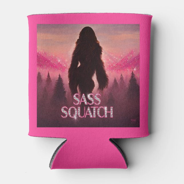Enfriador De Latas Refrigerador de bebidas Sass Squatch (Anverso)