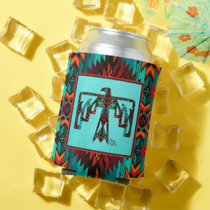 Enfriador De Latas Refrigerador de bebidas Tribal Thunderbird