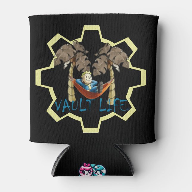 Enfriador De Latas Refrigerador de bebidas Vault Life (Anverso)