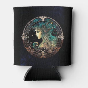 Enfriador De Latas Refrigerador de bebidas Virgo Zodiac - Elegante y
