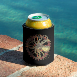 Enfriador De Latas Refrigerador de engranajes de relojería de pulpo y