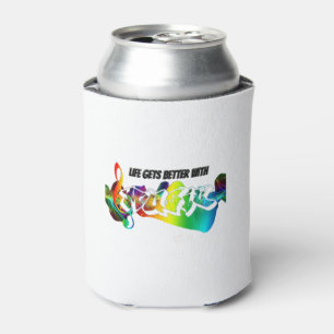 Enfriador De Latas Refrigerador de música de Guay de época