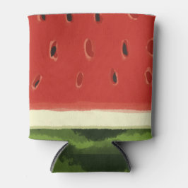 Enfriador De Latas Refrigerador de sandía de color rojo brillante