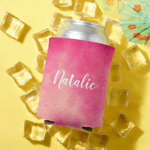 Enfriador De Latas Refrigerador de tormenta de arena rosa de nombre p