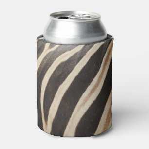 Enfriador De Latas Refrigerador del estampado de zebra