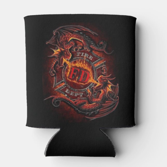 Enfriador De Latas Refrigeradores de bebidas de bomberos para quienes (Reverso)