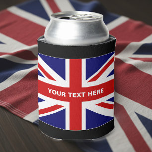 Enfriador De Latas Refrigeradores de bebidas de la bandera británica 