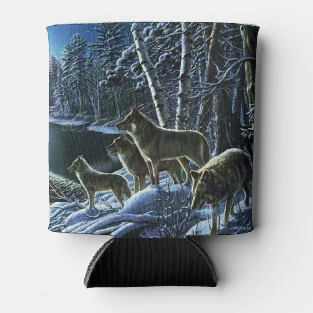 Enfriador De Latas Refrigeradores de bebidas de Wolf Pack (Anverso)