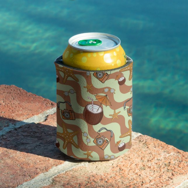 Enfriador De Latas Refrigeradores de bebidas en modo de vacaciones de (Piscina in situ)